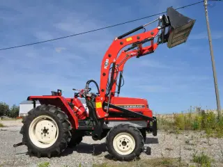 Traktor-Yanmar F 215 D 4x4 med FL-300 frontlæsser