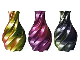 Gold, Fuchsia And Black - 3DE Premium - Silky PLA - 1.75mm