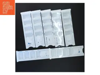 7 Pilleæsker med rum til morgen, middag og aften (str. 20 cm)