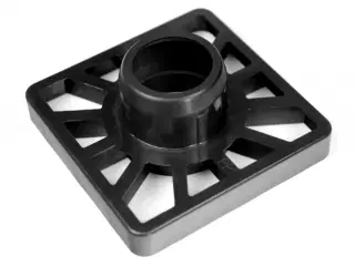Plast folie holdere (sort model) som gulvstand- 10 stk. pakke