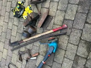 Gode, stabile værktøjsredskaber i meget god stand