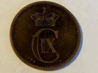 5 Øre 1894 - Dårlig stand