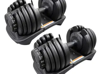 2 x 24 kg. Justerbare Håndvægte - Helt nye