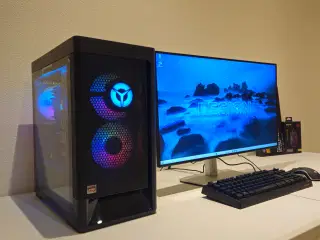 Lenovo Legion T5 RGB Gamer Pc + 27" QHD Skærm