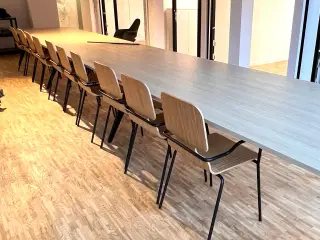 Ohio Wire Chair - Wood / Black