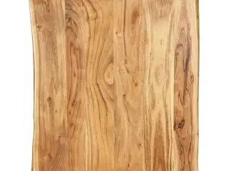 Bordplade 80x(50-60)x2,5 cm massivt akacietræ