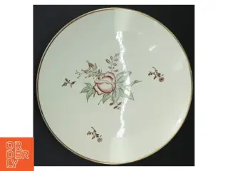 Porcelænsskål med blomstermotiv fra B&G (str. 24 cm)