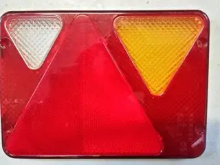 AJBA Højre baglygteglas med baklys