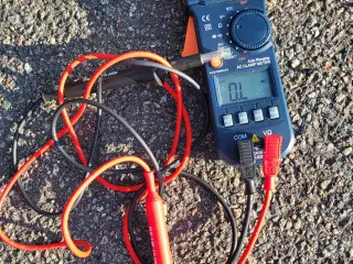 Tang amperemeter, måleapperat
