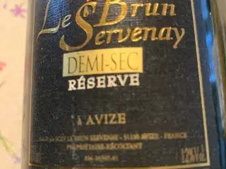 8stk Champagne Le Brun Servenay Demi-Sec sælges