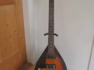 Venstrehånds Starfire teardropguitar