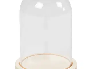 Klokke på træfod, H: 9,5 cm, diam. 6 cm, hulstr. 3 mm, 10stk./ 1 pk.