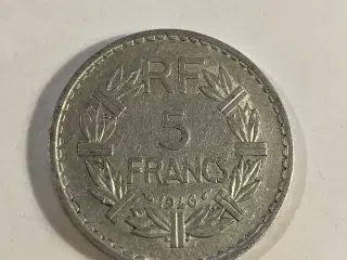 5 Francs 1946 France