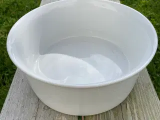 Ovnfast skål hvid