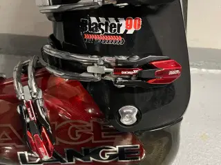 Røde Lange slalomskistøvler 