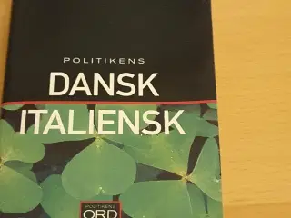 Dansk/Italiensk ordbog i pocket størrelse