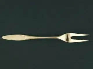 Kongelys Pålægsgaffel, 15½ cm.
