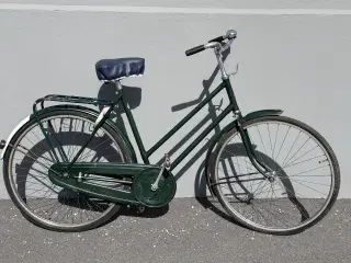 Mørkegrøn Raleigh retro damecykel