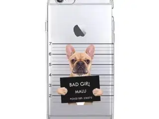 Silikone cover med hund til iPhone 7 8