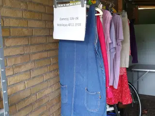 Dametøj i carport 10krstk