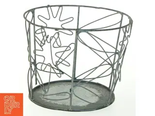 Metal frugtkurv (str. 14,5x11 cm)