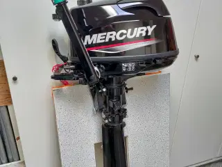 Mercury påhængsmotor, 5 hk, benzin, 4-takts, langt