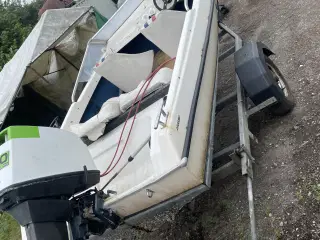 Speedbåd 40hk Yamaha