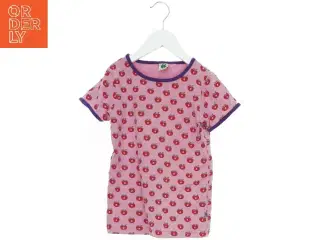 Børne T-shirt med æblemønster fra Småfolk (str. 122)