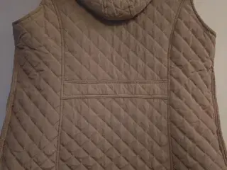 Quiltet vest m / hætte NY