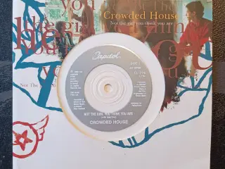 Sjælden Crowded House vinyl-single.