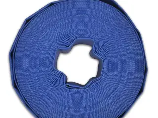 Flad slange 25 m 2" PVC til transport af vand