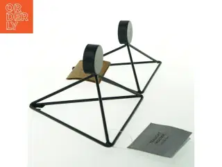 Geometriske fyrfadsstager fra Jysk (str. 10x18x16 cm)