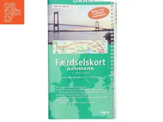 Færdselskort Danmark. 2015-2016 (Bog)