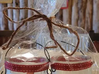 Lysestager 2 Stk. Decorpage