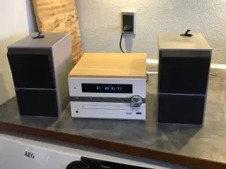 DAB+ radio & 2 B&O CX 50 højtaler 