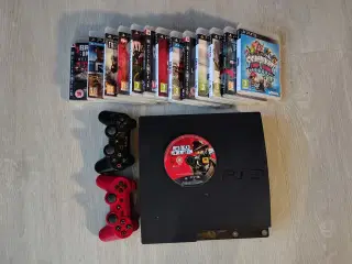 Ps3+spil og controllere