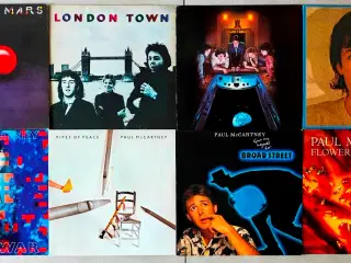 Paul McCartney & Wings, 8x LP