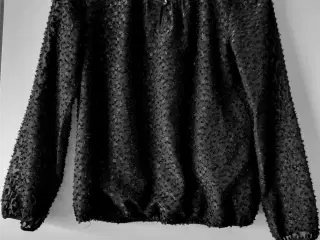 Sort paillet besat bluse fra Gerry Weber design 