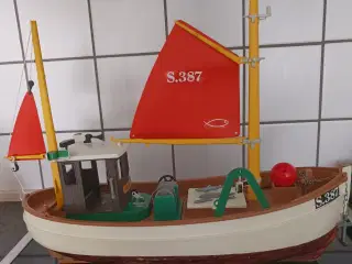 Playmobil fiskekutter 