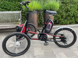 3 hjulet el-cykel
