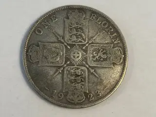 One Florin England 1923