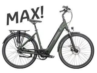 Lindebjerg 28'' Elcykel Center Royal MAX - Mat grøn