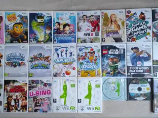 Nintendo Wii Spil - Blandede Wii Spil