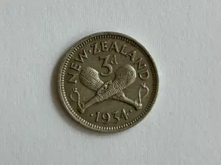 3 Pence New Zealand 1934