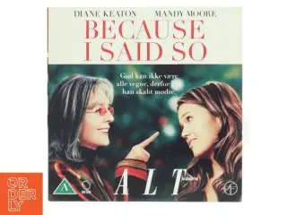 DVD &#39;Because I Said So&#39;