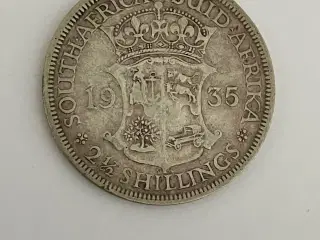2 1/2 Shillings South Africa 1935