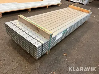 Teleskopskinner Knauf Mr Stolpe M/asym. Flanger - 120 styks