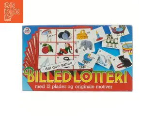 Billedlotteri spil fra Danspil (str. 32,5x19,5 cm)