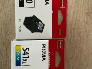 Canon 540 Black og Canon 541 XL Color 