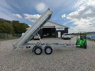 Böckmann tiptrailer 3718 3-vejs tip/tophængt bagklap